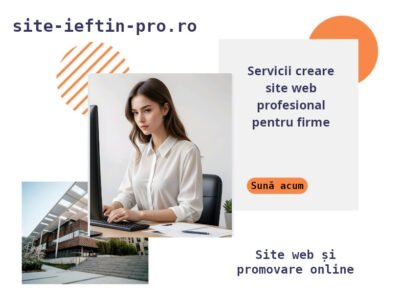 Site Ieftin PRO - servicii creare site web